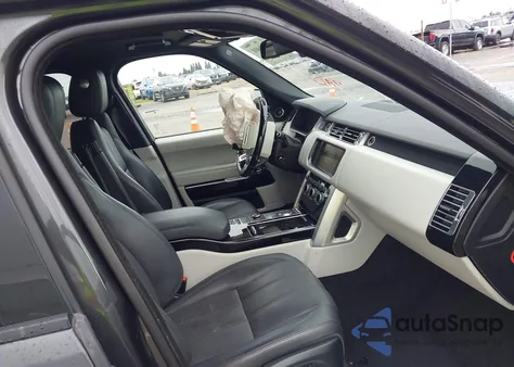 2014 Land Rover Range Rover 5.0L V8 Supercharged/5.0L V8 Supercharged Ebony Edition z USA, uszkodzony, nr VIN SALGS2EFXEA151570